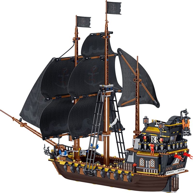Boutique Planete Jouets France - Blocs de construction de bateau Pirate jouets pour enfants mod le MOC briques s rie id