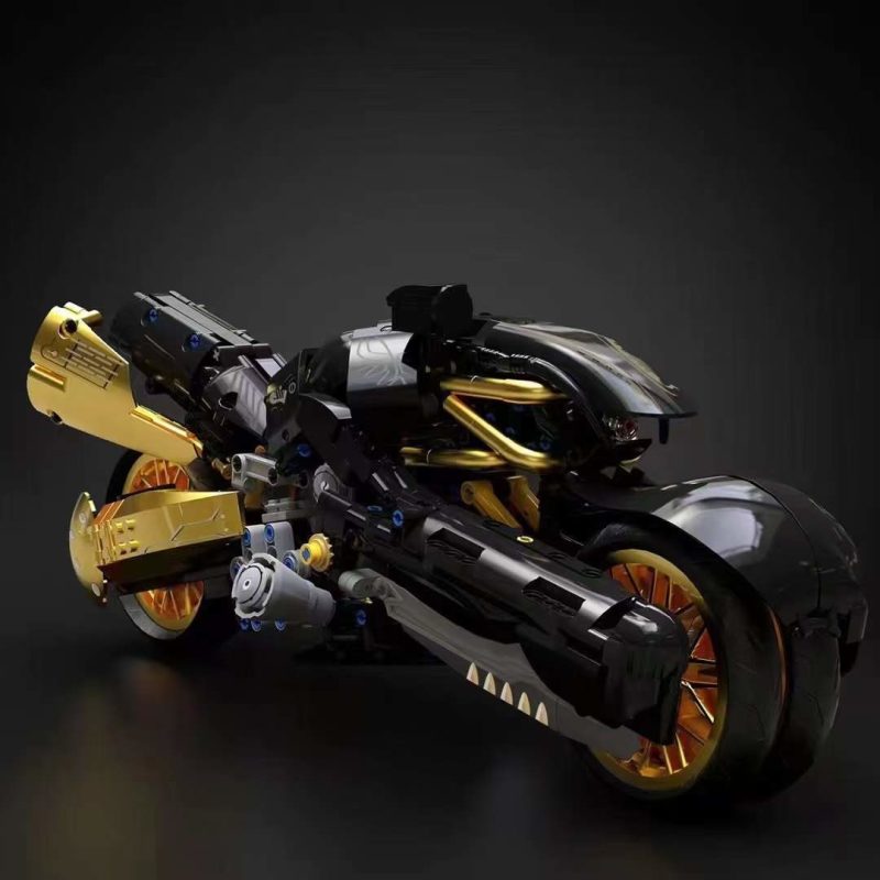 Boutique Planete Jouets France - High tech series Final Fantasy Motorcycle 10248 MOC Fast Speed Game Car Model Building Blocks Brick 2