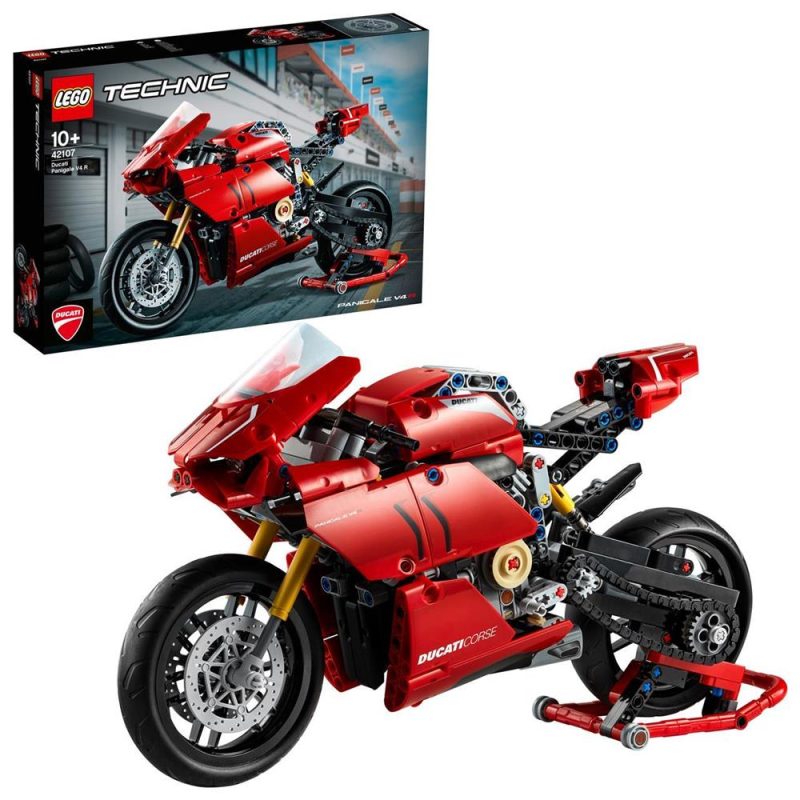 Boutique Planete Jouets France - LEGO 42107 Technic Ducati Panigale V4 R jouet de v lo construire cadeau pour enfants de 2