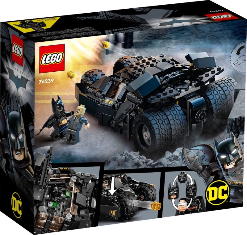 Boutique Planete Jouets France - Lego DC Batman La Batmobile Tumbler la confrontation avec l pouvantail 76239 jouets gar ons filles 1