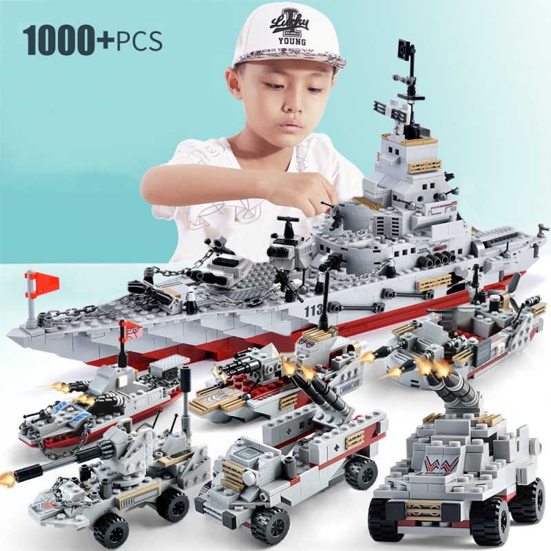 Boutique Planete Jouets France - Compatible avec LEGO Technic Ensemble de navires de guerre avec 25 styles differents