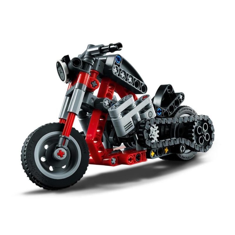 Boutique Planete Jouets France - Moto technique LEGO 42132 ensemble de construction 2en1 mod le de moto ou de Chopper jouet 1