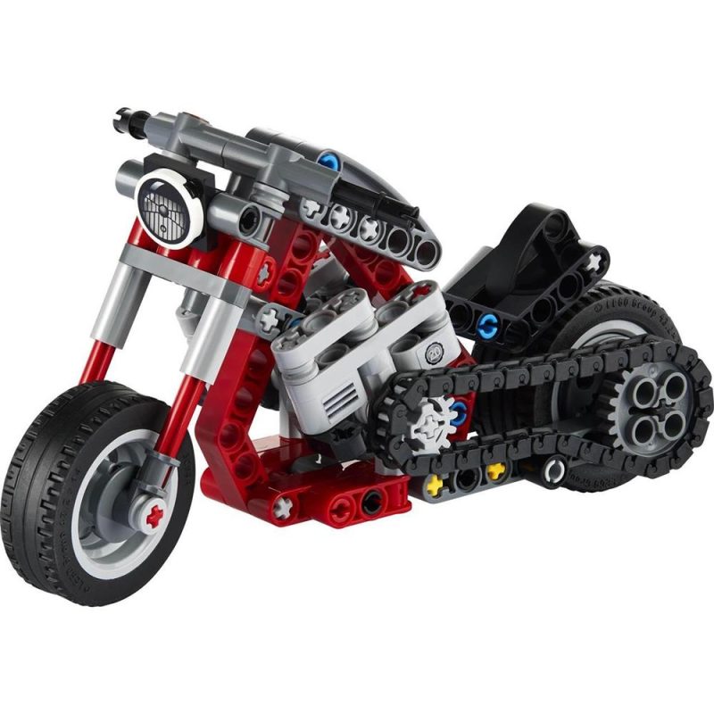 Boutique Planete Jouets France - Moto technique LEGO 42132 ensemble de construction 2en1 mod le de moto ou de Chopper jouet 4