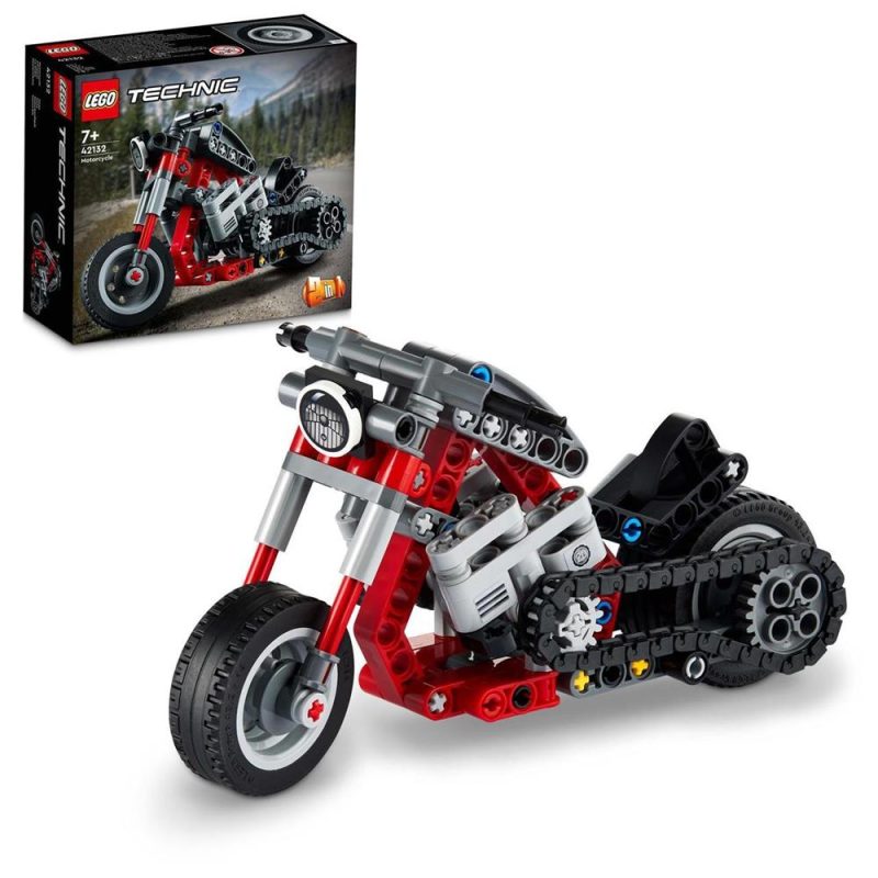 Boutique Planete Jouets France - Moto technique LEGO 42132 ensemble de construction 2en1 mod le de moto ou de Chopper jouet