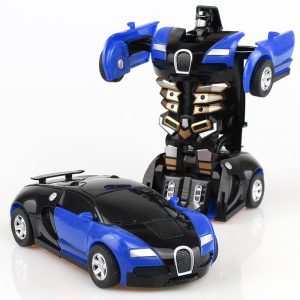 Boutique Planete Jouets France - Transformer Robot Avec Un Clic Automatique Forme Conversion Gar on Cadeau Jouet Voiture Parent Enfant Interaction