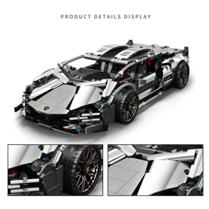 PlaneteJouets.com Lamborghini Revuelto compatible avec briques LEGO Technic 1280Pcs