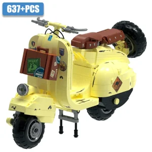 Compatible avec LEGO Technic Vintage Vespa 637 pièces