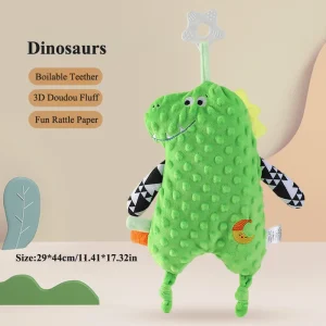 Planete Jouets Doudou Lange Dinosaure