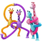 Planete Jouets Jouet enfant Tubes Pop Anti-stress Multi-colore