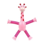 Planete Jouets Jouet enfant Tubes Pop Anti-stress Rose