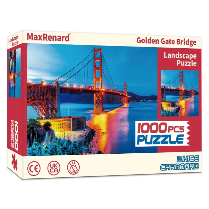 Puzzle 1000 pièces Golden Gate Bridge