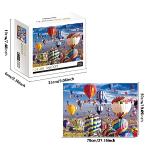 Puzzle 1000 pièces Montgolfières