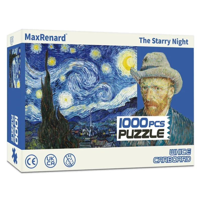 Puzzle 1000 pièces The Starry Night de Van Gogh