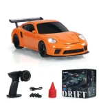 Voiture télécommandée Porsche drift car 1:43