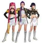 Cosplay unique de Rumi - Zoey - Mira - K-Pop Demon Hunters – Cosplay complet avec accessoires - Planete Jouets