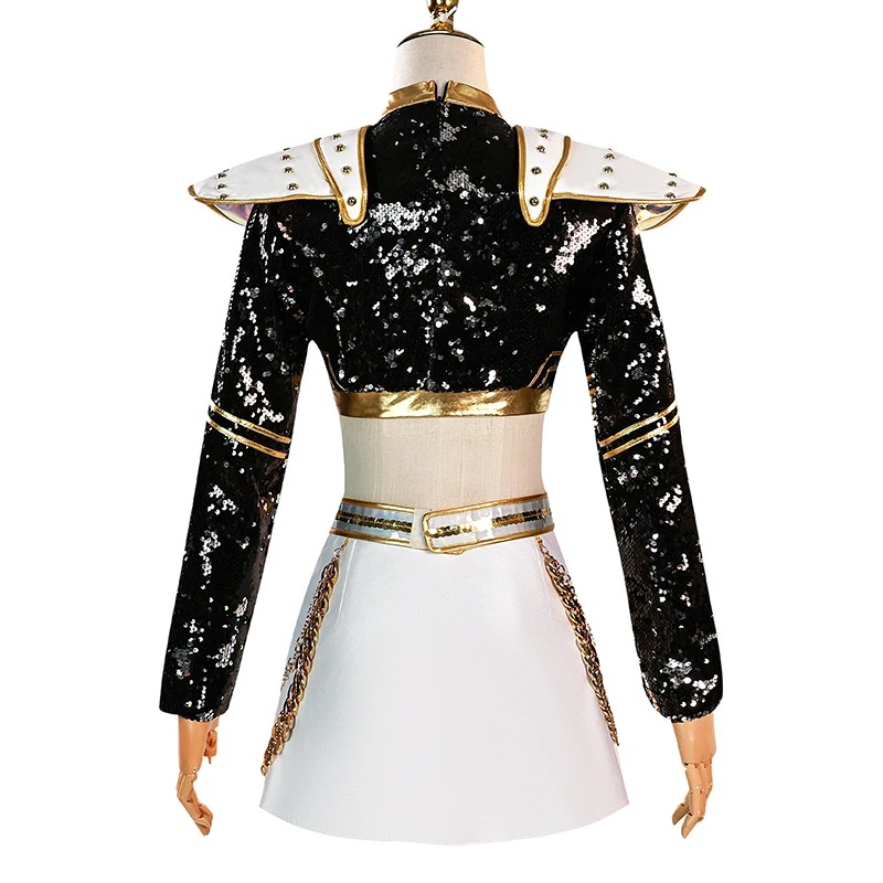 Boutique Planete Jouets France - Cosplay unique de Rumi - Zoey - Mira - K-Pop Demon Hunters – Cosplay complet avec accessoires 3 Cosplay unique de Rumi - Zoey - Mira - K-Pop Demon Hunters – Cosplay complet avec accessoires – Image 3