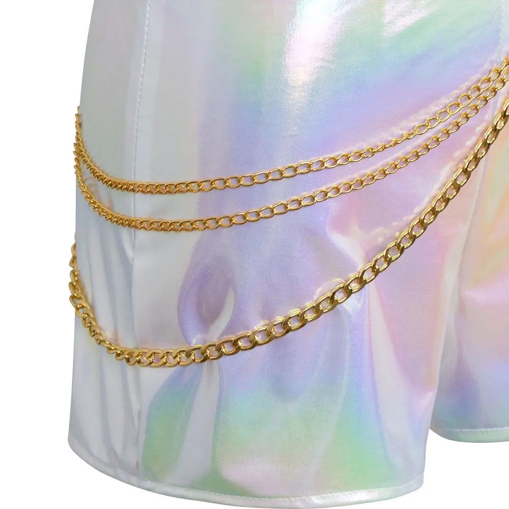 Boutique Planete Jouets France - Costume Rumi K-pop Demon Hunters - Tenue Cosplay Holographique Femme & Enfant 6 Costume Rumi K-pop Demon Hunters - Tenue Cosplay Holographique Femme & Enfant – Image 6