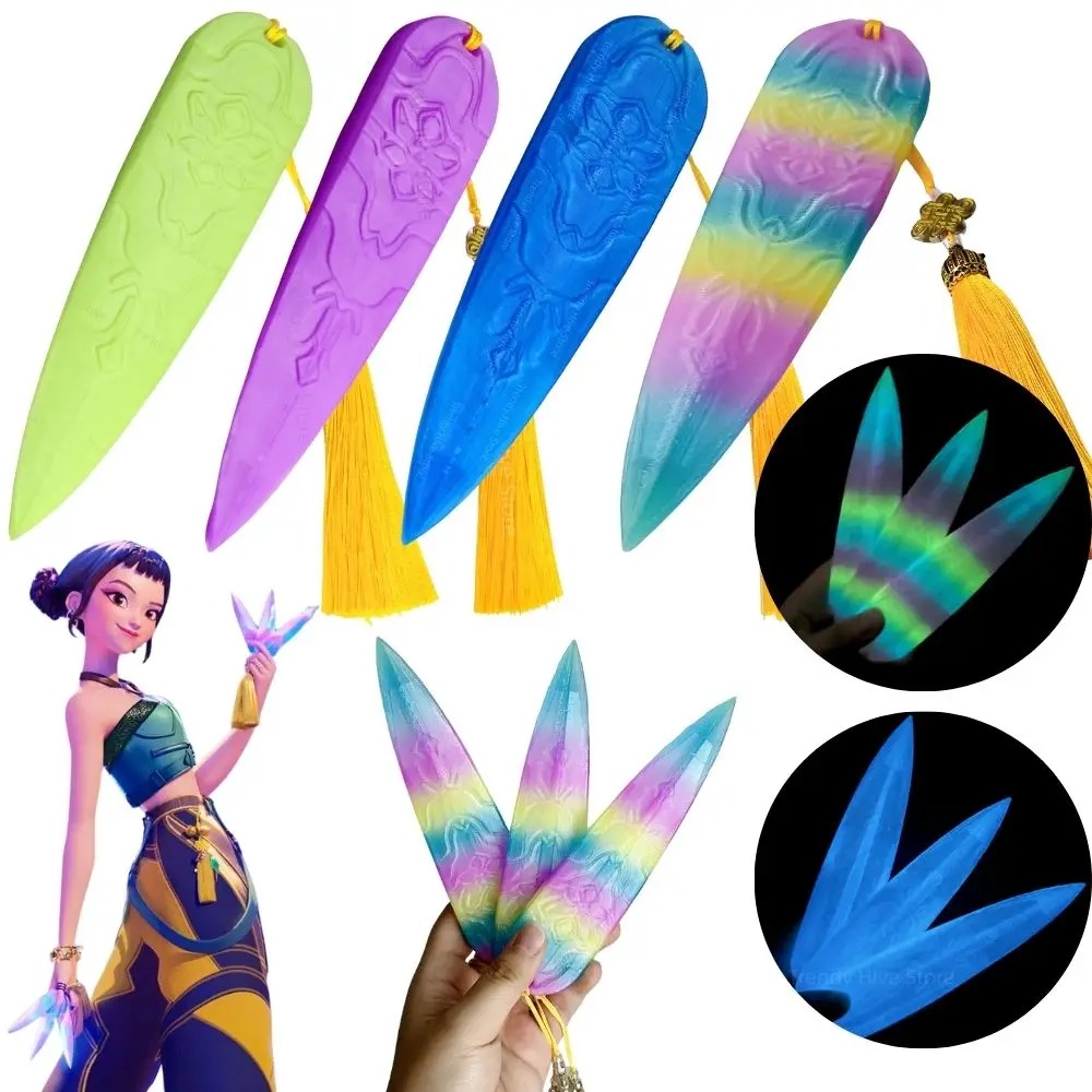 Boutique Planete Jouets France - Fléchettes Lumineuses Zoey K-pop Demon Hunters - Set 3pcs 1 Fléchettes Lumineuses Zoey K-pop Demon Hunters - Set 3pcs - Planete Jouets