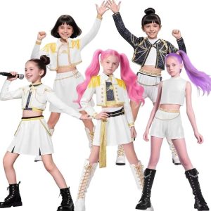 Planete Jouets - Cosplay Kids K-Pop Demon Hunters - 5 Styles de Tenues