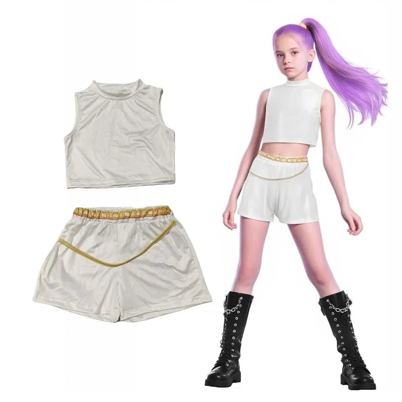 Boutique Planete Jouets France - Cosplay Kids K-Pop Demon Hunters - 5 Styles de Tenues 4 Cosplay Kids K-Pop Demon Hunters - 5 Styles de Tenues – Image 4
