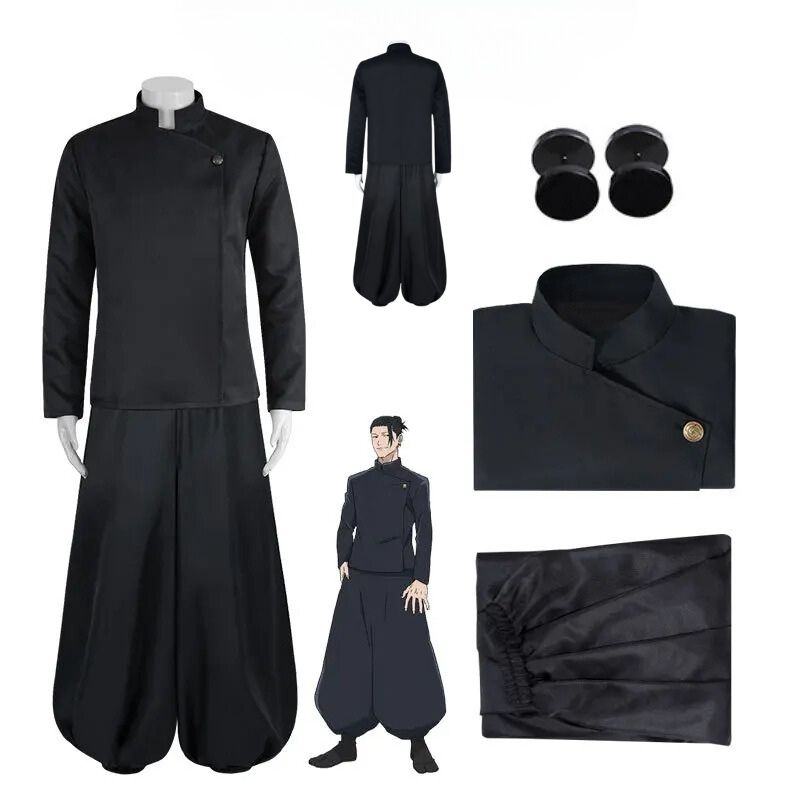 Boutique Planete Jouets France - Cosplay Geto Suguru Costum Jujutsu Kaisen 1 Cosplay Geto Suguru Costum Jujutsu Kaisen