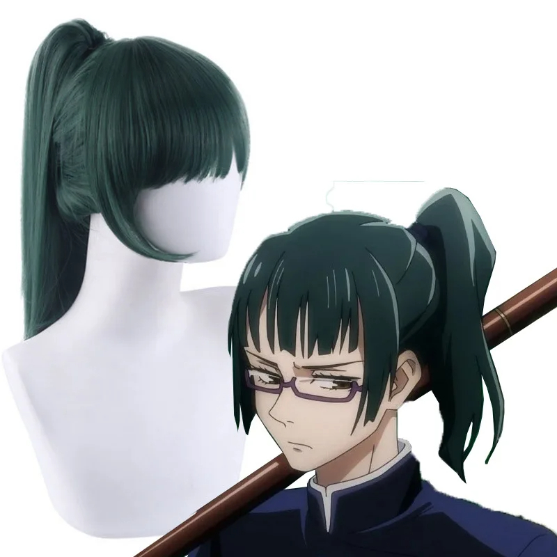 Boutique Planete Jouets France - Perruque Maki Zenin Perruque Jujutsu Kaisen 1 Perruque Maki Zenin Perruque Jujutsu Kaisen