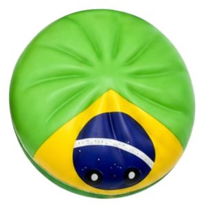 Squishy dumpling drapeau du Brésil - Planete Jouets France