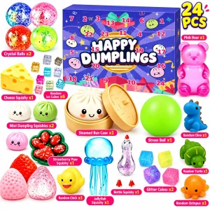 Calendrier Countdown Happy Dumpling 24 surprises fidget - Planete Jouets France
