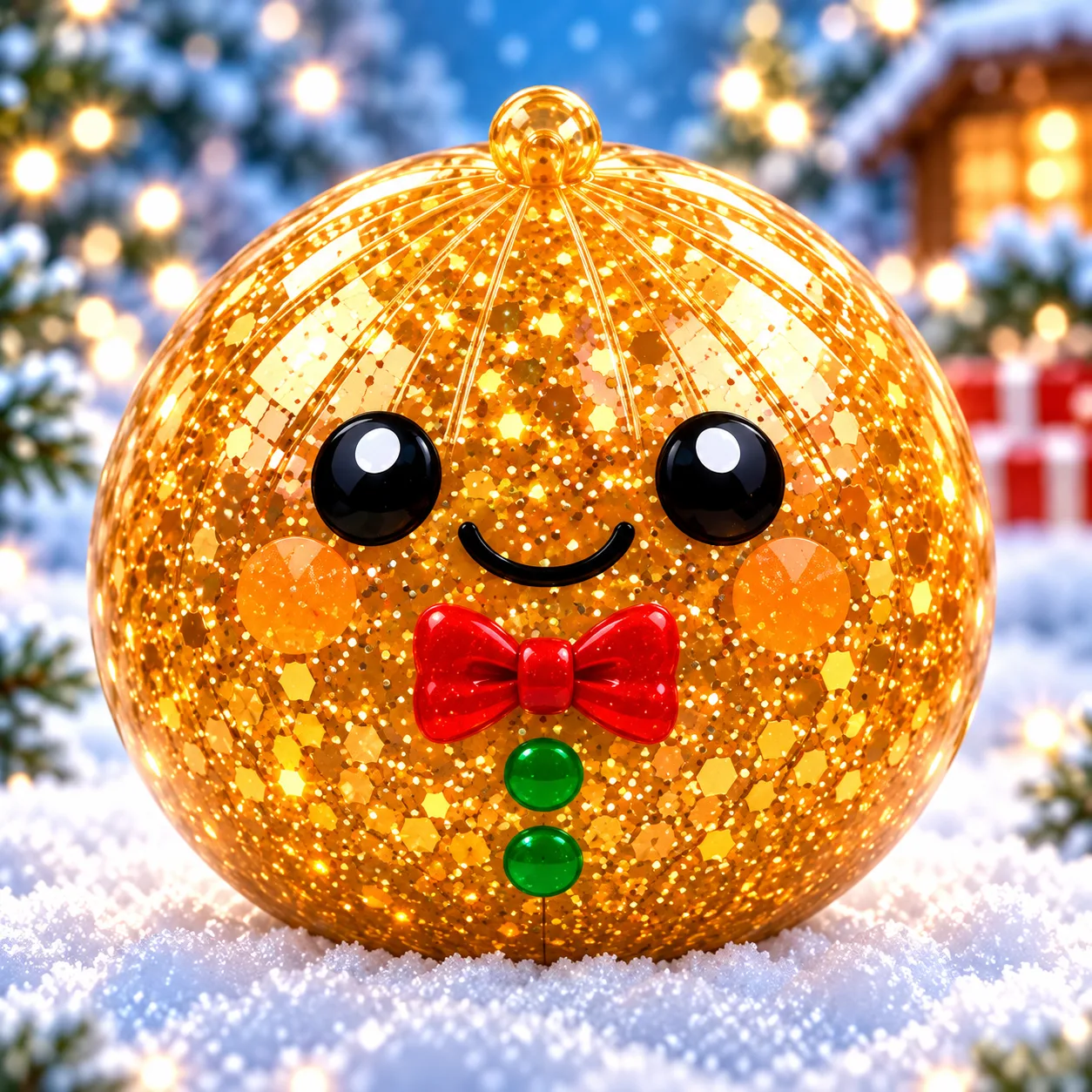 Boutique Planete Jouets France - Squishy de Noël Doré – Merry Midas 1 Squishy de Noël doré et lumineux Merry Midas - Planete Jouets France
