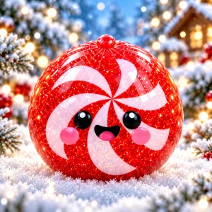 Squishy tourbillon bonbon de Noël Peppermint Whirl - Planete Jouets France