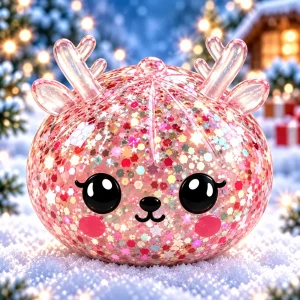 Squishy renne de Noël étincelant Starlit Dasher - Planete Jouets France